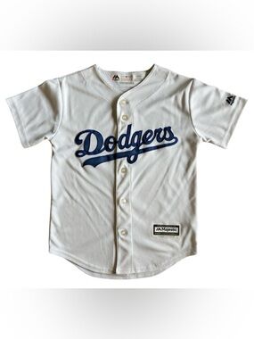 Majestic MLB Los Angeles Dodgers Manny Machado Youth S/ 8 Jersey #8 Stitched